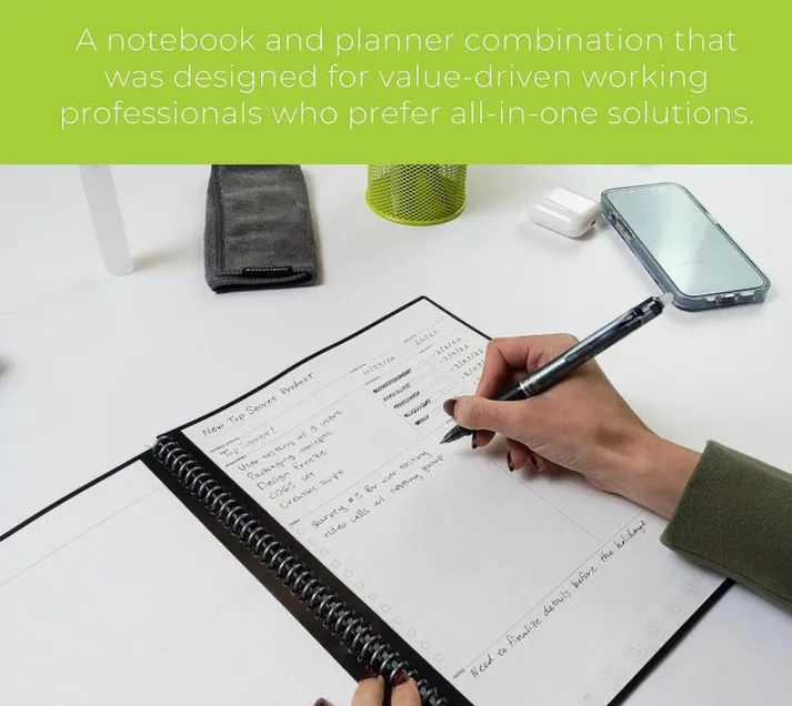 Rocketbook Smart Reusable Notebook, Fusion Plus Letter-pic_2