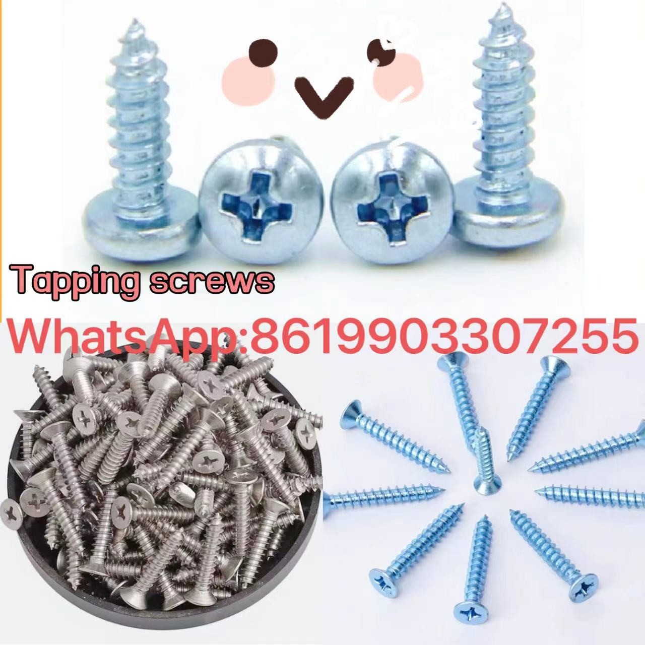 manufacturer’s tapping screws WhatsApp:8619903307255