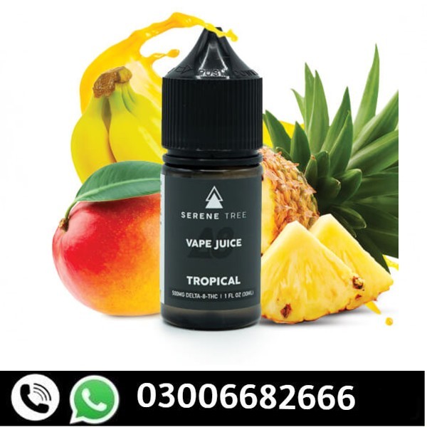 Serene Tree Delta-10 THC Strawberry Vape Juice 500mg Price in Jacobabad — { 03006682666 } Order Now