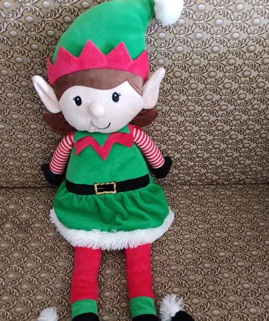 Christmas elf doll