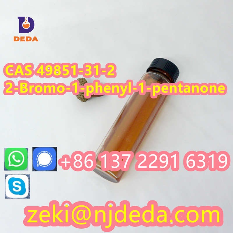 China Manufacturer CAS 49851-31-2 2-Bromo-1-phenyl-1-pentanone In Russia-image