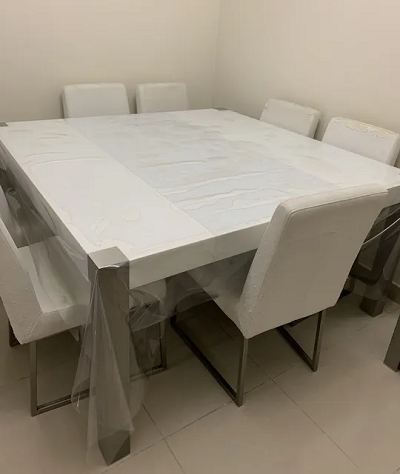 Dining table with 8 chairs-pic_3