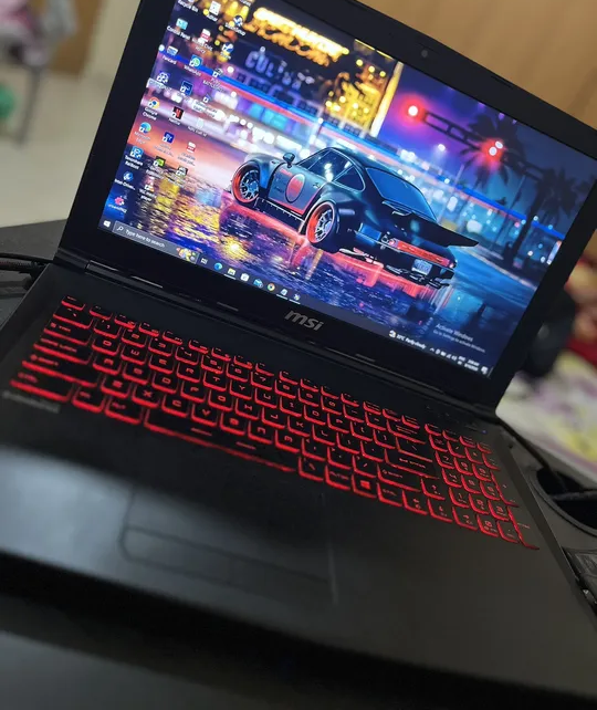 MSI gaming laptop for sale in an excellent condition-image