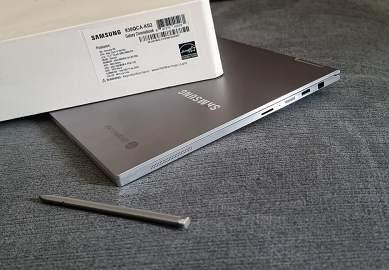 Samsung Galaxy Chromebook - ENG/Arabic Keys - Like new - 4k OLED display PixelBook Ultra Book-pic_2