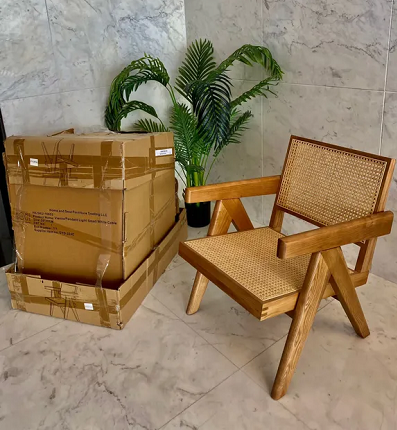 Wooden Chair made in Turkey brand new-image