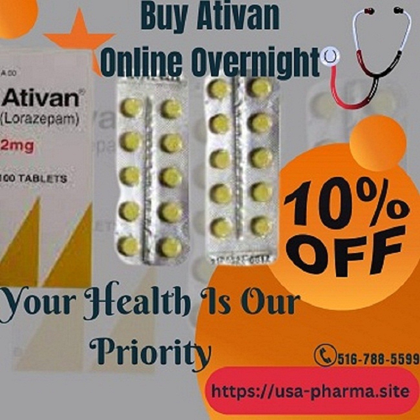 Buy Ativan online Lorazepam overnight Via FedEx