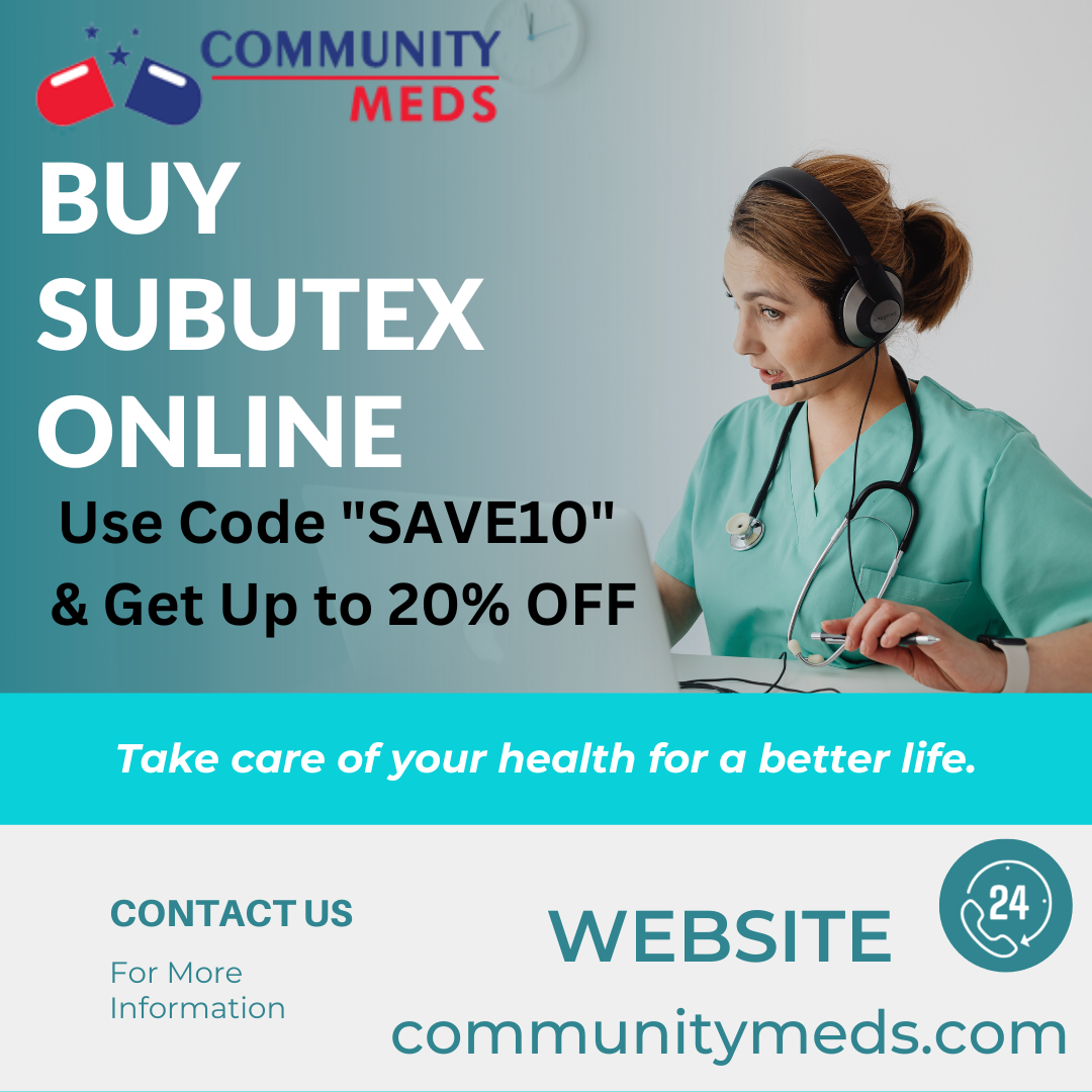Buy Subutex Online Efficient USPS Delivery {communirymeds.com}