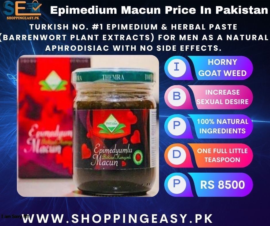 Turkish Epimedium Macun Price In Dadu	03476961149