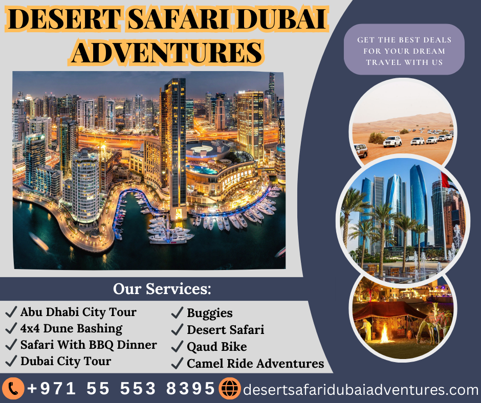 Desert Safari Dubai Adventures | Dubai Desert Safari | +971 55 553 8395