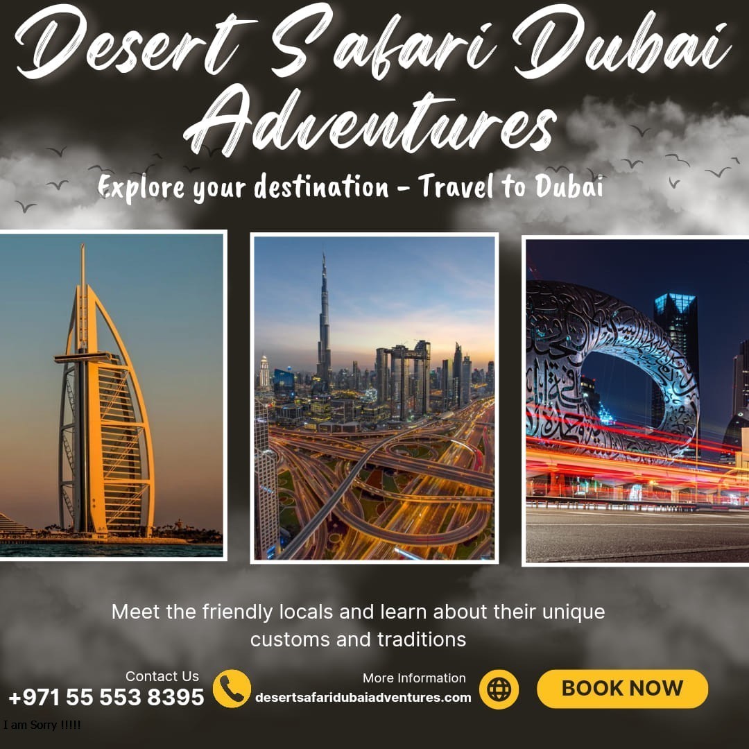 Dubai Desert Safari Adventures | +971 55 553 8395