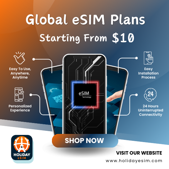 Get The Best eSIM Deals Online At Holiday eSIM