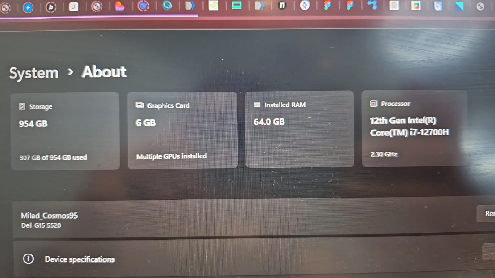 laptop Dell G15 5520 , For graphic designer and gamer-pic_1