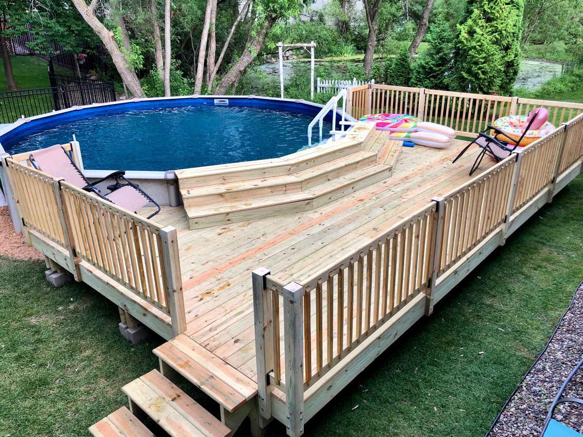 Pool, decking and accessories