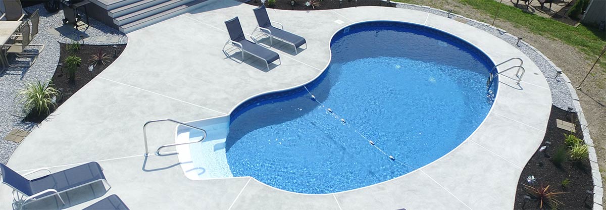 French made Pool - can swim in 14days-image