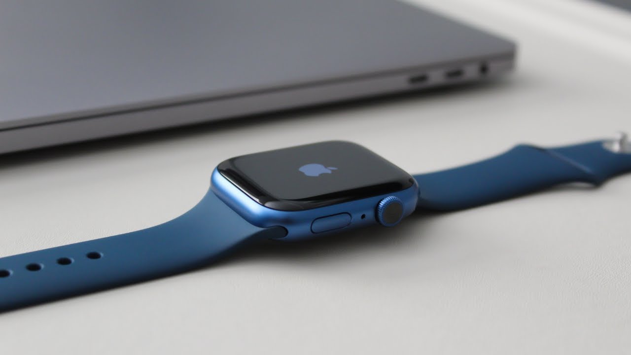Apple Watch 6 45mm Blue GPS Apple Care/Warranty-image