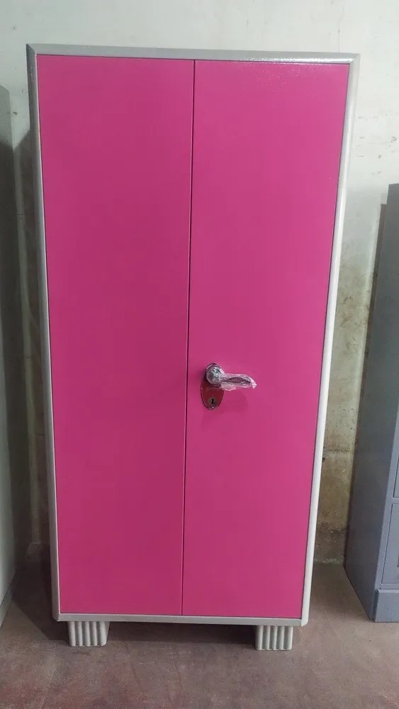 The One purple gold trim cupboard