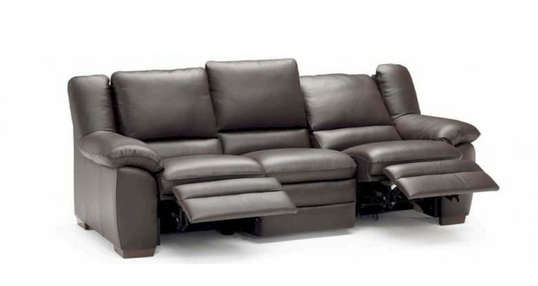 Natuzzi pure leather sofa