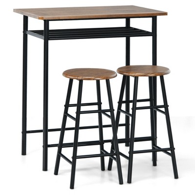 Bar table with stools-image