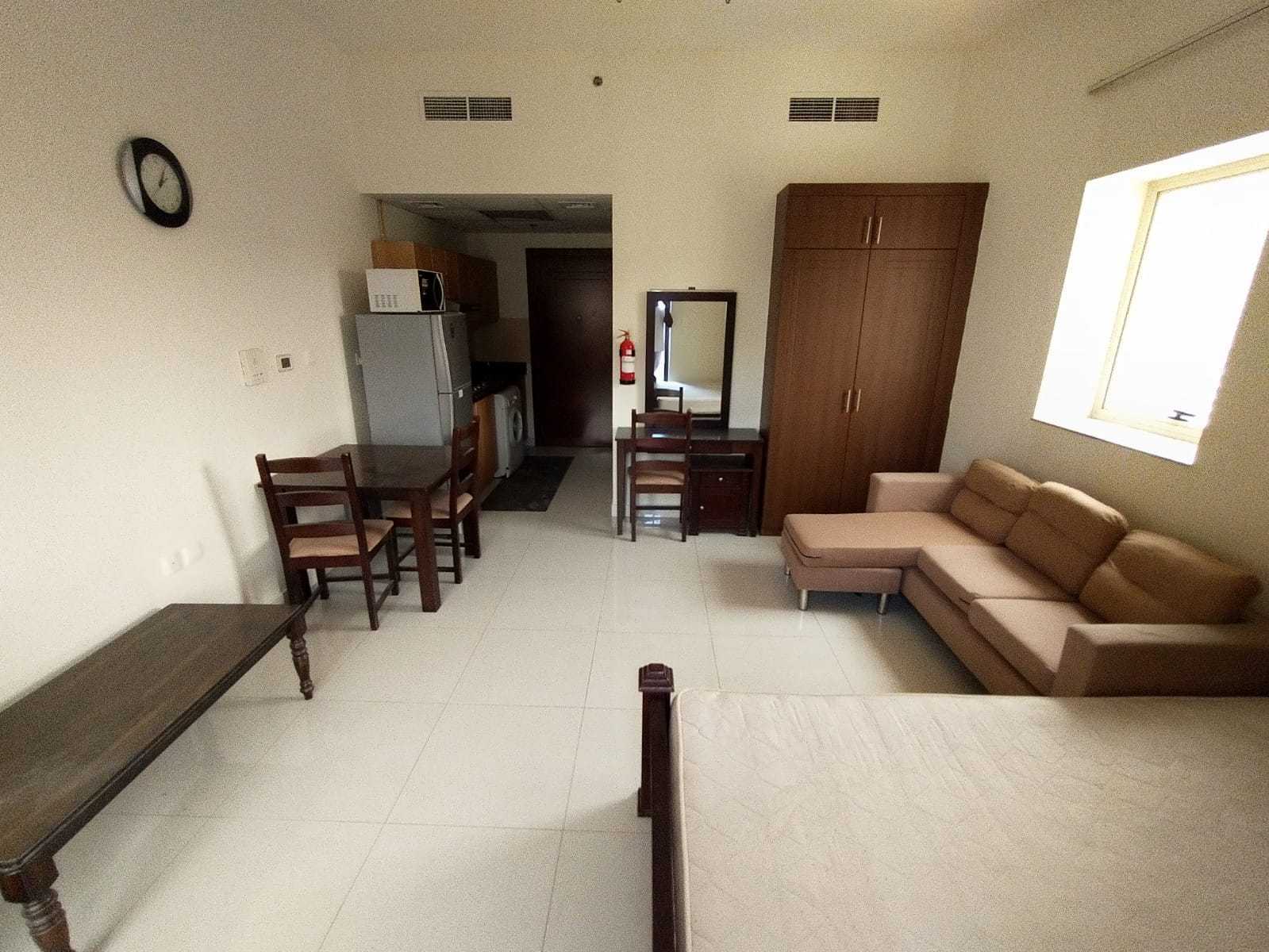 Furnished Studio | Vacant | With Balcony & Parking-image