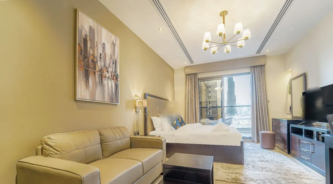450ft Studio Apartments for Rent in Dubai Downtown Dubai-pic_1