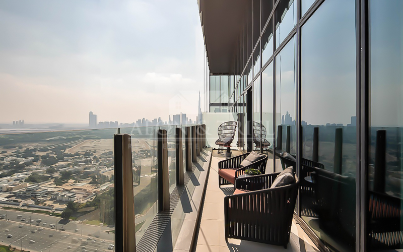 Duplex Apartment | High Floor | Dubai Frame View-image