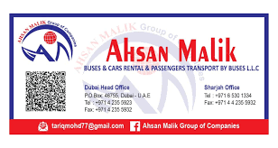 Ahsan Malik Bus and Cars Rental and Passengers Transport By Buses LLC