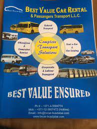 Best Value Car Rental and Passengers Transport LLC