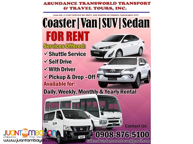 Manila Car and Bus Rental LLC